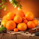 30pcs Artificial Fake Oranges Christmas Decoration Simulation Fruit Mix Size Oranges Sets for Christmas Home Kitchen Decoration Photography Prop