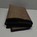 YDKGL Door Mat Entrance 24x35, Dirt Resistant and Absorbent, Non-Slip Rubber Backing Floor Mats, Easy Clean Low-Profile Doormat for Entryway, Front Door, Inside Entrance, Black