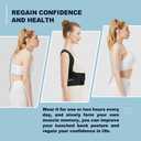 Back Brace Posture Corrector for Women and Men Upgraded Back Brace Adjustable Full Back Support, Shoulder Straightener, Neck, Upper and Lower Back Pain Relief- Scoliosis, Hunchback, Hump, Corrector (XXX-Large)