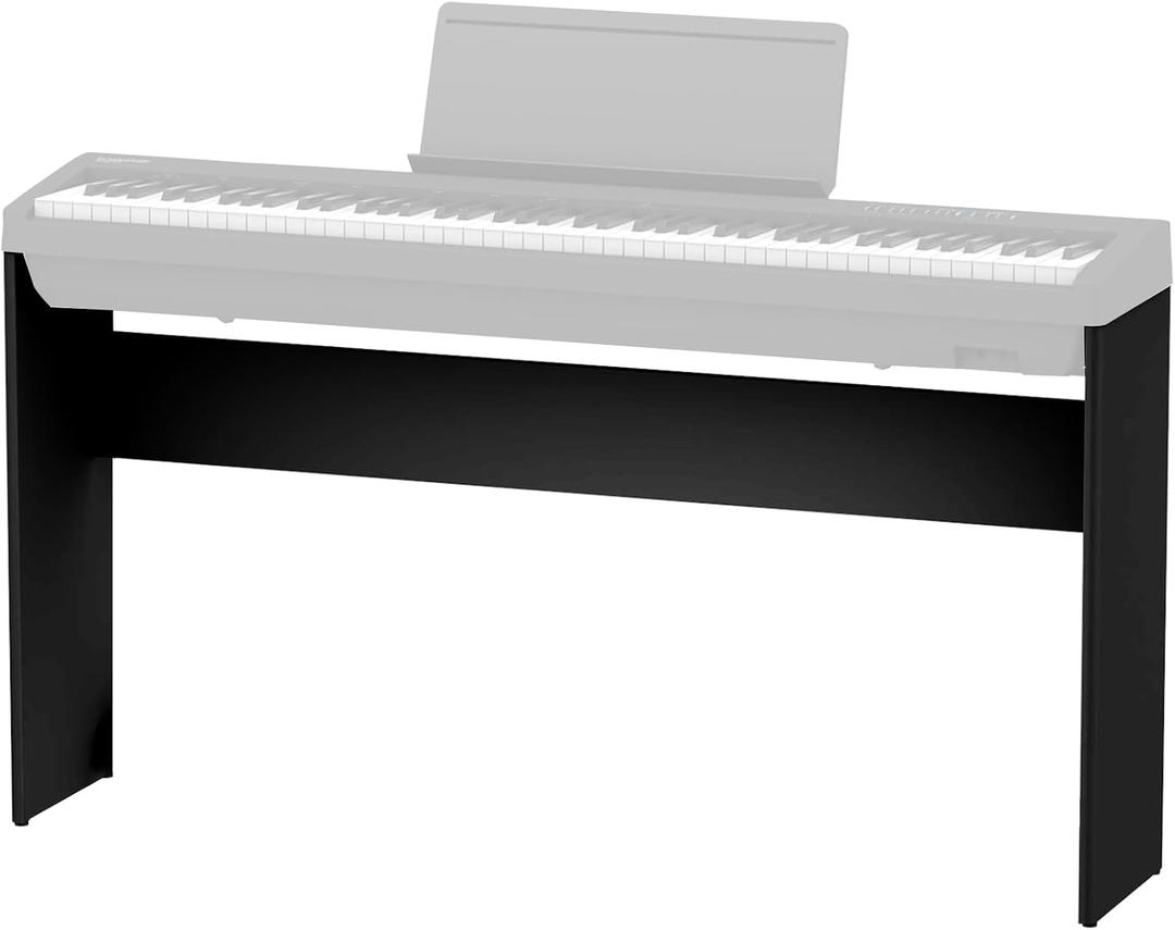 KSC-70 Keyboard Stand (Only) Compatible for Roland FP-30/FP-30X Keyboard Wooden, Black