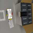 BESTTEN 10 Pack Dimmer Light Switch, Single-Pole or 3-Way Dimmer Switches, 120V, Compatible with Dimmable LED, CFL, Incandescent and Halogen Bulbs, Decorator Wallplate Included, UL Listed, White