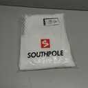 Southpole Boys' Big Active Basic Jogger Fleece Pants, White, Large / 14-16 (L)