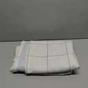 Elrene Home Fashions Brighton Windowpane Plaid Blackout Window Curtain, Living Room and Bedroom Drape with Rod Pocket Tabs, 52" x 84", Grey, 1 Panel