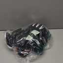 Jansun 3 Pairs Kids Winter Gloves Warm Outdoor Windproof Adjustable Gloves Toddler Snowboard Gloves for Cold Weather Boy Girl Children (6-10 Years, Red Blue Gray)