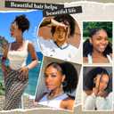 FREEMEIGE Ponytail Extension, Short Curly Drawstring Ponytail for Black Women 10 Inch Synthetic Afro Kinky Curly Ponytail Extension for Women Fluffy Pony Tails Hair Extensions for Daily Use