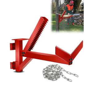 Heavy-Duty Log Cutting Support, Toothed Fixed Log Cutting Bracket