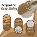 Sweechee Women's Cork Footbed Clogs with Soft Fur Lining, Comfortable Shearling Slippers Women's for Winter (7-8, Honey Camel)