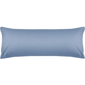 Warmstar Cotton Body Pillow Cover 1 Pack, 600 Thread Count Body Pillow case 20"x54", Long Body Pillow Case Cover Soft Breathable with Envelope Closure,Denim Blue