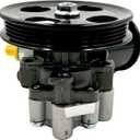 ALADICHE 21-5229 Power Steering Pump Assembly with Pulley and Reservoir fit for 1995-2004 Toyota Tacoma V6 3.4L,for 1995-1998 Toyota T100 V6 3.4L,for 1996-2002 Toyota 4Runner V6 3.4L.