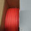 MarsWork PLA Matte Refill Filament 1kg (2.2lbs) for Reusable Spools, 1.75mm Spool-Less 3D Printing Filament, Compatible with Bambu Lab 3D Printers - Red
