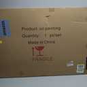 Tree of Life Canvas Wall Art Bedroom Wall Decor Living Room,Abstract Wall Art Office Kitchen Paintings Artwork Modern Blue Wave Leaf Pictures Art Prints Waterproof Ready to Hang-20x40inch