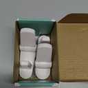 Door Lever Lock (2 Pack)  Prevents Toddlers from Opening Doors  Easy One-Hand Operation for Adults  Durable ABS with 3M Adhesive Backing  No Tools Needed for Install (White)