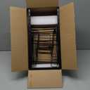 MUDEELA 8-Tier Heavy Duty Adjustable Pan Organizer Rack for Kitchen Cabinet Storage and Organization