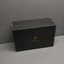 Podovine Metal Wine Rack – Matte Black Carbon Steel, 10-Bottle Countertop & Hangable Wine Holder, Modern Geometric Design, Rustproof, Under-Cabinet Display, No Assembly Needed for Countertop Use