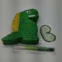 IMPRESA Dinosaur Pinata for Jurassic Size Fun at Parties, Dinosaur Birthday Decorations & Celebrations - Dino Pinata Includes Blind-Fold & Baton - Excellent Addition to Birthday Party Games -1 Set