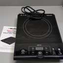Mueller RapidTherm Portable Induction Cooktop, 1800W Hot Plate Electric Stove Top Burner. 8 Temp Levels, Auto-Off & Pot Detection, LED Display, Child Lock, 4 Programs, Burners for Cooking