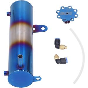 Coolant Overflow Tank, Universal 500ML Aluminum Car Radiator Overflow Coolant Tank Oil Catch Bottle Reservoir Expansion