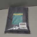 Full Size 100% Egyptian Cotton Fitted Sheets 600 Thread Count 16" Deep Pocket, UltraSoft Hotel Luxury, Durable, Breathable and Comfy Bottom Sheet (1 Pack Full Fitted Sheet, Striped Dark Grey)