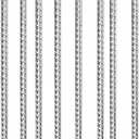 Rebar-Stakes-12-Inch, Ground Stakes Heavy Duty U-Hook Galvanized Anti-Rust Ground Anchors for Camping Tent Trampoline Accessories Dog Fence Chicken Coop Deer Fence 4pcs