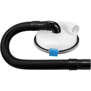 Dust Separator - High-Efficiency Cyclone Dust Separator, Low-Profile Dust Separator for Standard 5 Gallon Buckets, Wet & Dry Debris, Includes 90 Elbows & 2-1/2 Hose