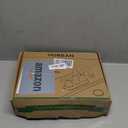 Bathroom Faucets for Sink 3 Hole, Hurran 4 inch Brushed Nickel Bathroom Sink Faucet with Pop-up Drain and Supply Lines, Stainless Steel Centerset Faucets for Sink Vanity RV