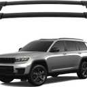 OCPTY Roof Rack Cross Bars Fit For Jeep For Grand Cherokee 2013 2014 2015 2016 2017 2018 2019 2020 2021 2022 2023 Luggage Racks Rooftop Cargo Carrier Bag Luggage Kayak Canoe Bike Snowboard Skiboard