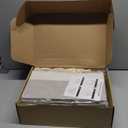 LoforHoney Home Fabric Storage Bins with Lids for Organizing, Foldable Closet Storage Boxes for Shelves, Clothes Baskets with Cotton Rope Handles, Large, Beige & Gray, 4-Pack