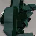 Syhood 8 Pieces Christmas Cabinet Big Bows Door Decorative Ribbon Festive Large Cabinet Ribbon Bows for Kitchen Cabinets Furniture Room Decorations (Dark Green)