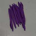 deegtran Retractable Ballpoint Pens, Medium Point, Purple Ink, Soft Grip, No Bleed, Smooth Writing, Retro Style, Unisex, Ambidextrous