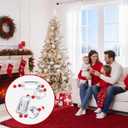 Jenaai Large Christmas Jewel Ornaments 36 Inch Acrylic Jewel Garland for Christmas Tree Hanging Decorations for Xmas Ornaments Mantel Table Centerpieces Wedding Holiday Party Decor