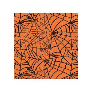 Halloween Spider And Webs Bed Sheet Size 195-230 CM