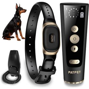 Dog Training Collar with Clicker - 4200Ft E Collar for Dogs Training IPX7 Waterproof with 3 Training Modes, Dog Training Collar for Dogs (15-140 lbs)
