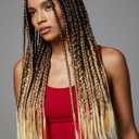Pre Stretched Braiding Hair Omber - 24inch 8 Packs Braid Crochet Hair Hot Water Setting Professional Soft Yaki Texture (4/27/613)