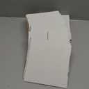 Calenzana 4x4x4 Shipping Boxes Set of 40, White Corrugated Cardboard Box for Mailing Packing Gifts Small Business