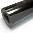 RockRose Mirror Brushed Chrome Black Vinyl Wrap, Anti-Wrinkle, Air Release Automotive Bubble Wrap, Self Adhesive Car Vinyl Sticker DIY Decals 1FT x 5FT