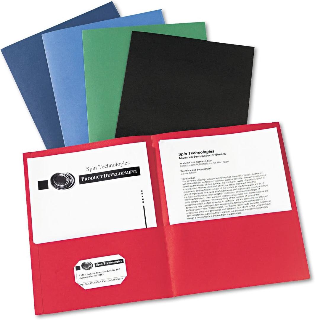 AVE47993 - Two-Pocket Folder