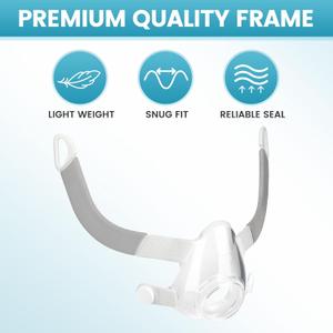 F20 Frame for AirFit F20 Full-Face Mask - Includes Frame, , Comfortable Design - Compatible with AirFit F20