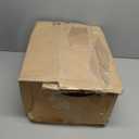 8ft Washable Round Rug - 8x8 Area Rugs Modern Abstract Rugs for Living Room Non-Slip Low Pile Soft Machine Washable Carpet for Bedroom, Living Room, Dining Room, Nursery, Farmhouse (8'x8' Beige Blue)