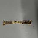 Compatible With Apple Watch Band 38mm 40mm 41mm 42mm 44mm 45mm 49mm, Gold Cowboy Chain Stainless Steel Metal Wristband Women Men Replacement for iWatch SE Series Ultra/9/8/7/6/5/4/3/2/1
