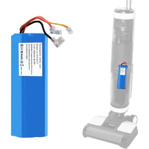 4.0Ah Battery ReplacementCompatible with Tineco iFloor 3, Floor ONE S3, Floor one S3 Breeze Cordless Wet Dry Vacuum Cleaner, Li-Ion 21.6V Battery
