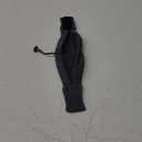 IDOMIK Dog Calming Hoodie No Shake Ear Wraps for Dogs, Quiet Head Covers for Noise Reduction & Anxiety Relief, Dog Ear Covers Muffs Head Wraps for Bath Hematoma Grooming Firework Force Drying (Small(Head Circle:5.9"-15.0"), Dark Grey)