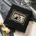 Velvet Photos Album 4x6 Films 300 Pockets Wedding Anniversary Family Photo Album for Family Wedding Anniversary Baby Vacation (Black)