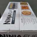 Ninja Air Fryer Toaster Oven Combo | 8-in-1 Functionality | Flip Up & Away for Storage Space | Air Fry Basket, Sheet Pan, Wire Rack & Removable Crumb Tray |1800 Watt | Stainless Steel | SP151, 17.01 in L X 15.75 in W X 7.68 in H