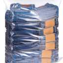 12 Count 18" x 24" Large 5 Gallon Plastic Zipper Storage Bags, 5 Gallon Clear Reclosable Storage Bags Great for Clothes, Shoes, Travel (4.72 Mil Thick)