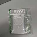 RALEAVO for Samsung Galaxy S24 Plus Case Clear Magnetic Phone Case [Compatible with MagSafe] Slim Transparent Acrylic Hard Back Military Drop Protection Phone Cover,Clear