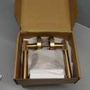 Amerdeco 3 Pack Privacy Knurled Champagne Bronze Door Handles Interior with Lock,Heavy Duty Door Lever for Bedroom or Bathroom,Reversible Keyless for Left Right Handed Doors