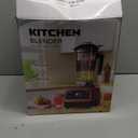 Blender for Smoothies, Blenders for Kitchen with 68Oz. Pitcher and 20Oz.Juicer Container, Smoothie Blender for Ice Crushing, Frozen Fruits, Red