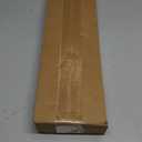 Black Curtain Rods for Windows 66-120Inch(5.5-10ft) Heavy Duty French Return Rod, Wrap Around Blackout Curtain Rods, Long Adjustable Room Darkening Drapery Rod for Bedroom, Living Room Outdoor Patio