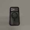 TOCOL for iPhone 17 Pro Max Case, Compatible with Magsafe, Full Camera Protection, Built-in Magnetic Ring, Translucent Matte Phone Case for iPhone 17 Pro Max 6.9 inch (Black)