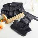 Reusable Dog Diapers Female Washable, Premium Doggie Diaper for Dogs, Pack of 3, Highly Absorbent Small Dog Diaper for Heat, Incontinence and Puppy Training(S)